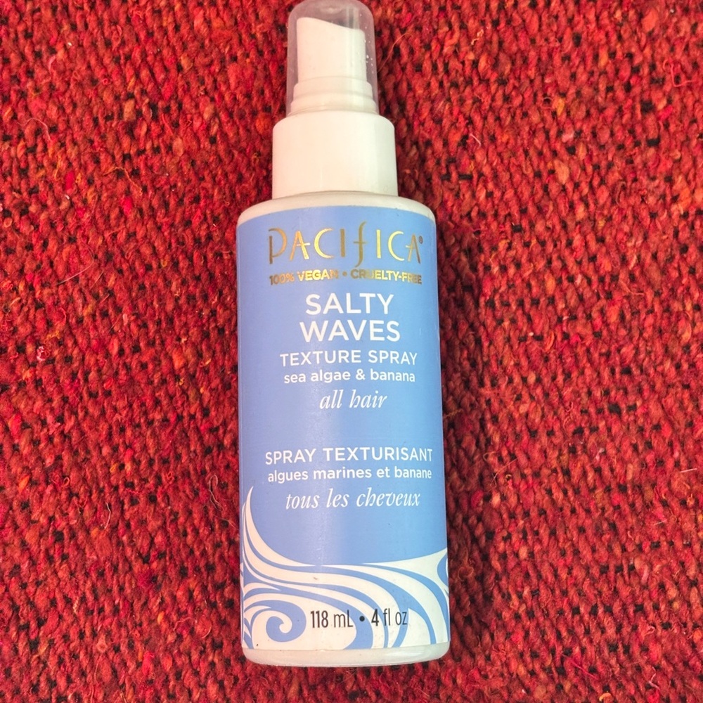 Pacifica Salty Waves Hair Spray - Blue and White